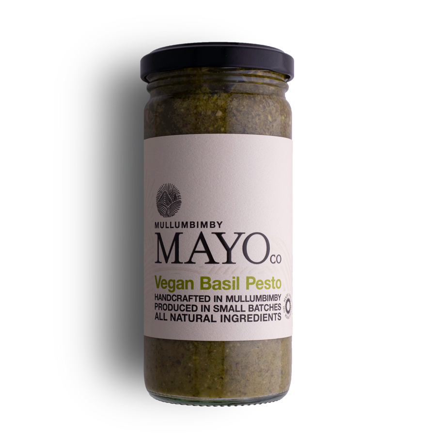Mullumbimby Mayo Vegan Basil Pesto